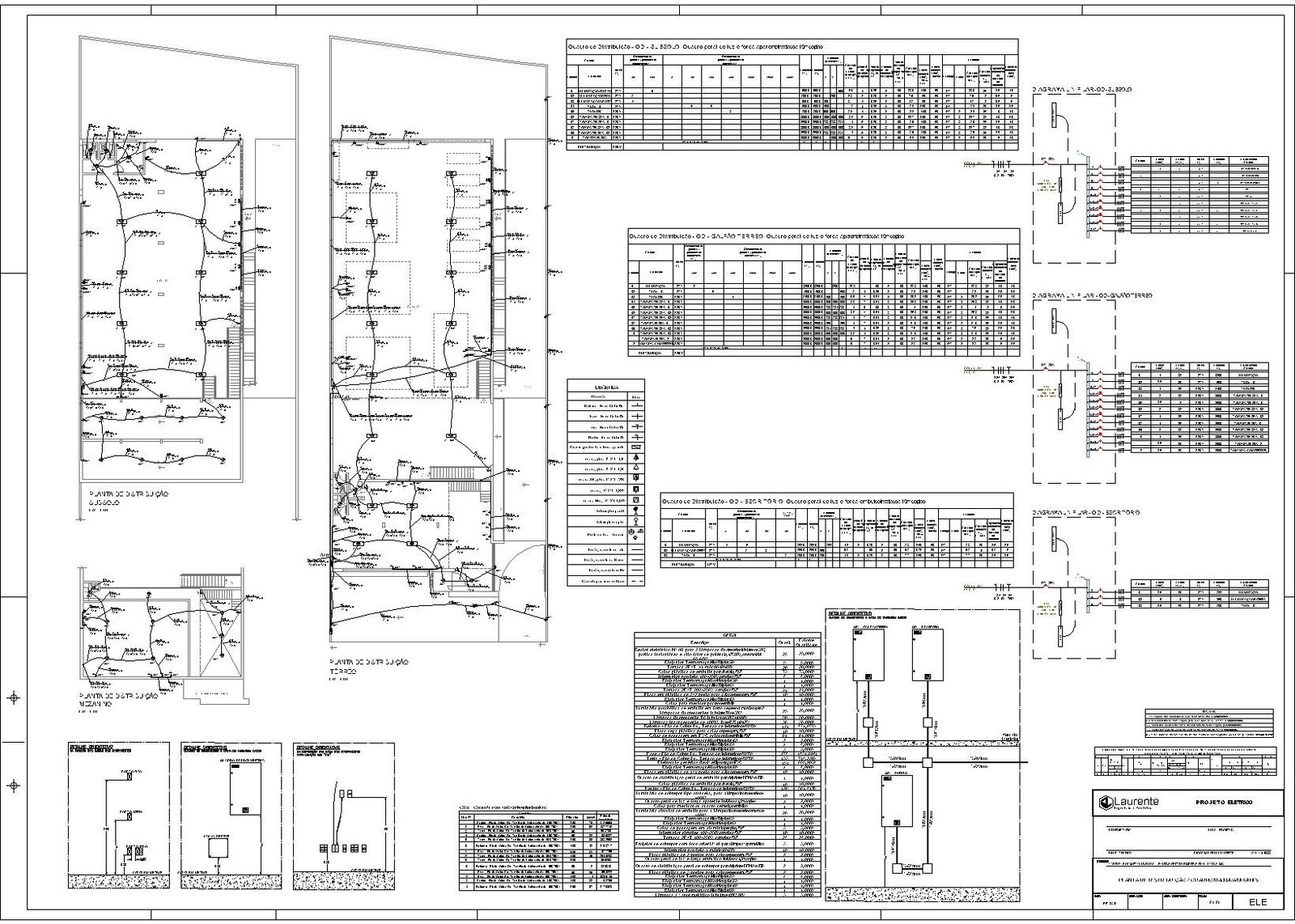 Projeto Elétrico Residencial